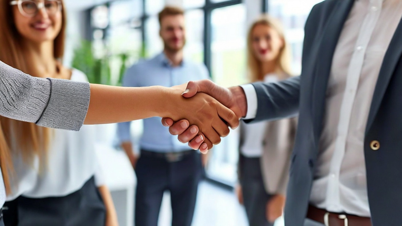 Jak Się Przedstawić w Pracy Aby Zrobić Świetne Pierwsze Wrażenie illustration