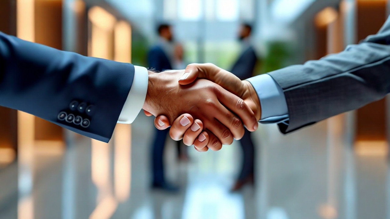 Kto Pierwszy Podaje Rękę w Biznesie – Zasady Etykiety i Protokołu Biznesowego illustration