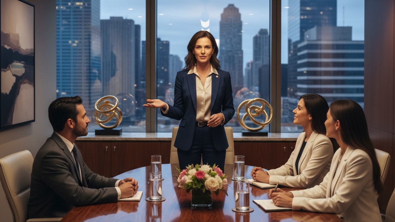 Mastering Modern Etykieta Biznesowa to Elevate Your Leadership and Success illustration