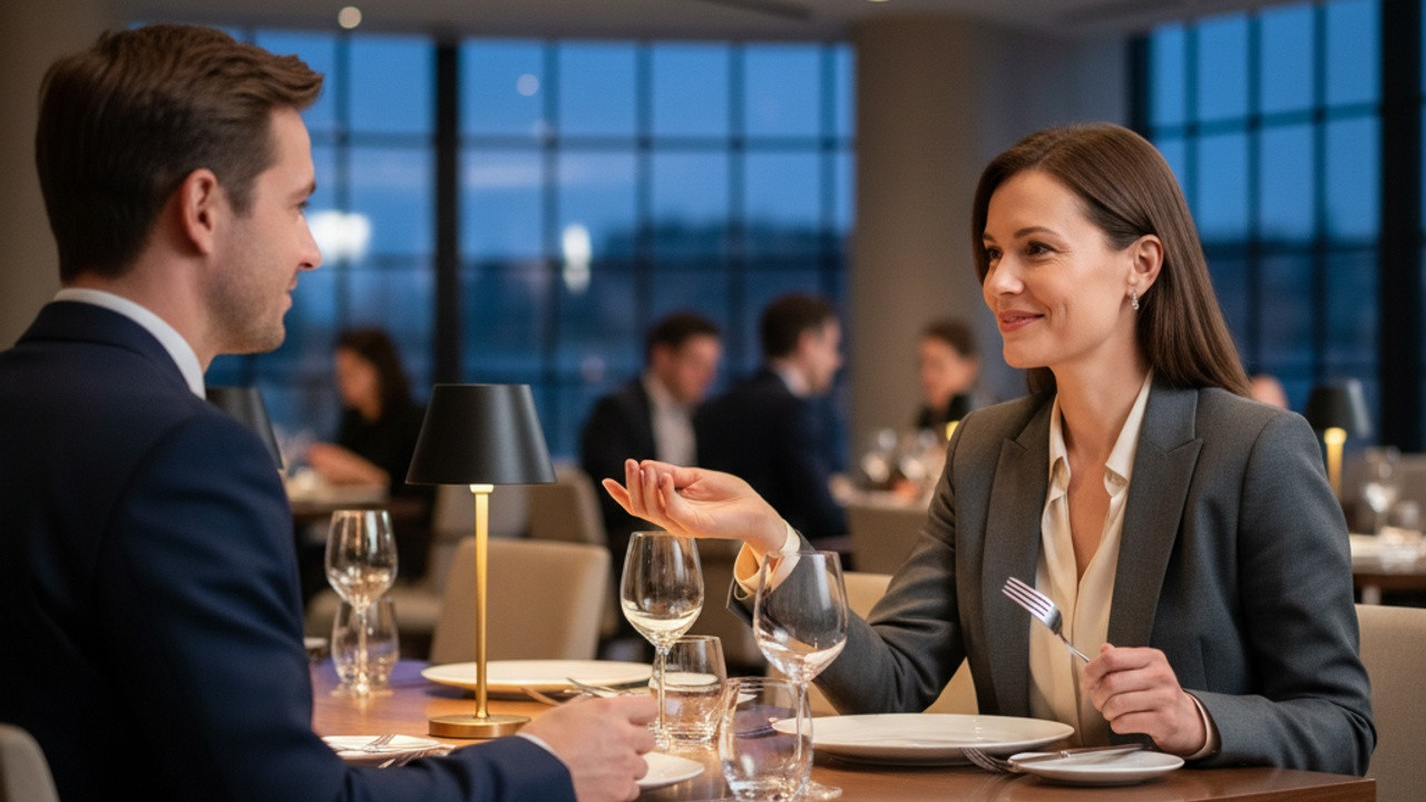 Modern Savoir-Vivre Essentials Navigating Social and Business Landscapes with Polish illustration