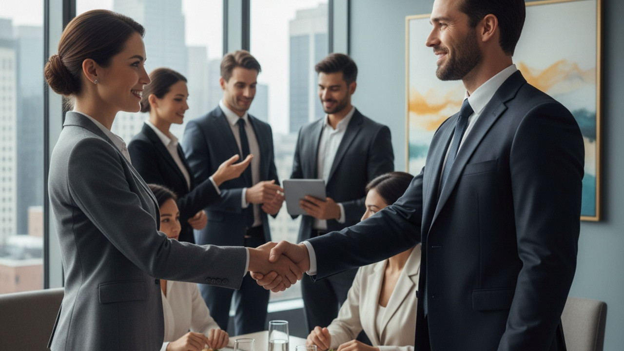 Modern Business Etiquette: The Basics and Secrets of Success in the Professional World illustration