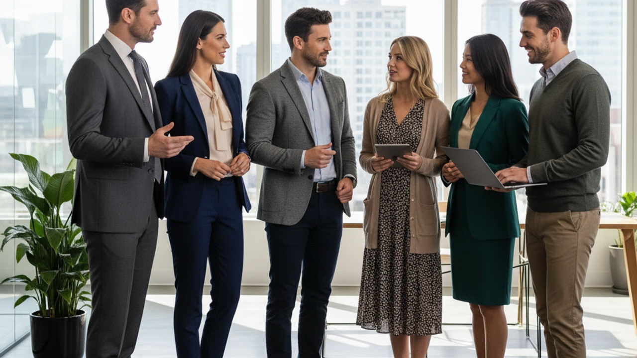 Professional Dress Code: How to Always Look Stylish and Appropriate in Business? illustration