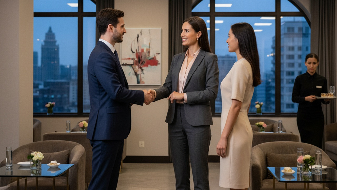 The Art of Savoir-Vivre Unlocking Grace and Confidence in Professional Interactions illustration