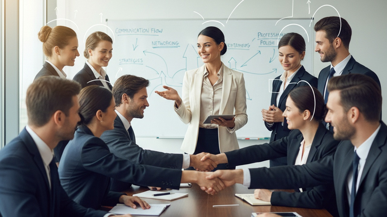 Why Business Etiquette Training is Crucial for Career Advancement and Professional Growth illustration