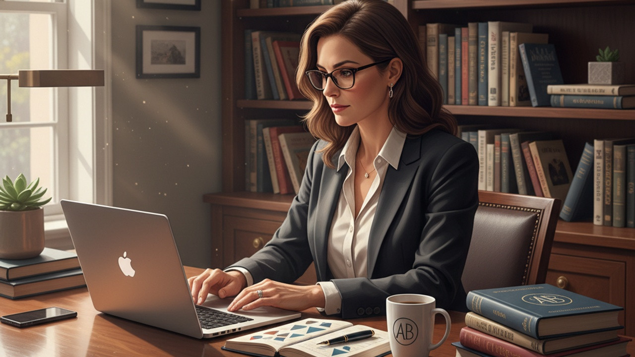 Jak Budować Profesjonalny Wizerunek: Praktyczne Kroki dla Autorów illustration