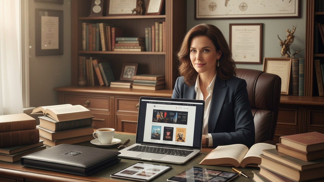 Jak Budować Profesjonalny Wizerunek: Praktyczne Kroki i Porady dla Autorów illustration