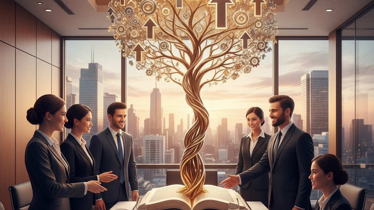 Jak Kurs Etykiety Pomaga Budować Profesjonalny Wizerunek Osobisty i Zawodowy illustration