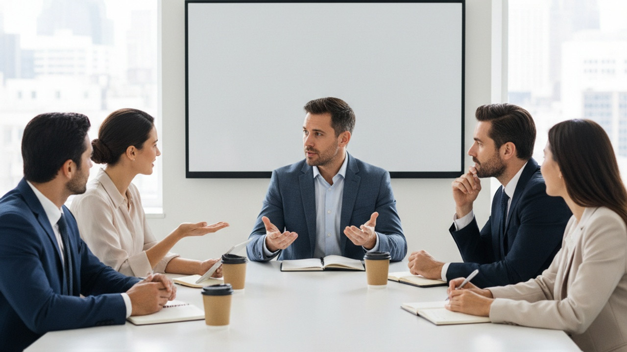 Jak Profesjonalnie Się Zachować na Spotkaniu Biznesowym Klucz do Udanej Współpracy illustration