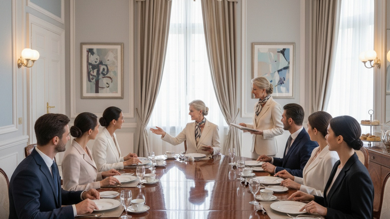 Jak Szkolenie Etykieta Biznesowa Dla Pracowników Poprawia Wizerunek Firmy illustration