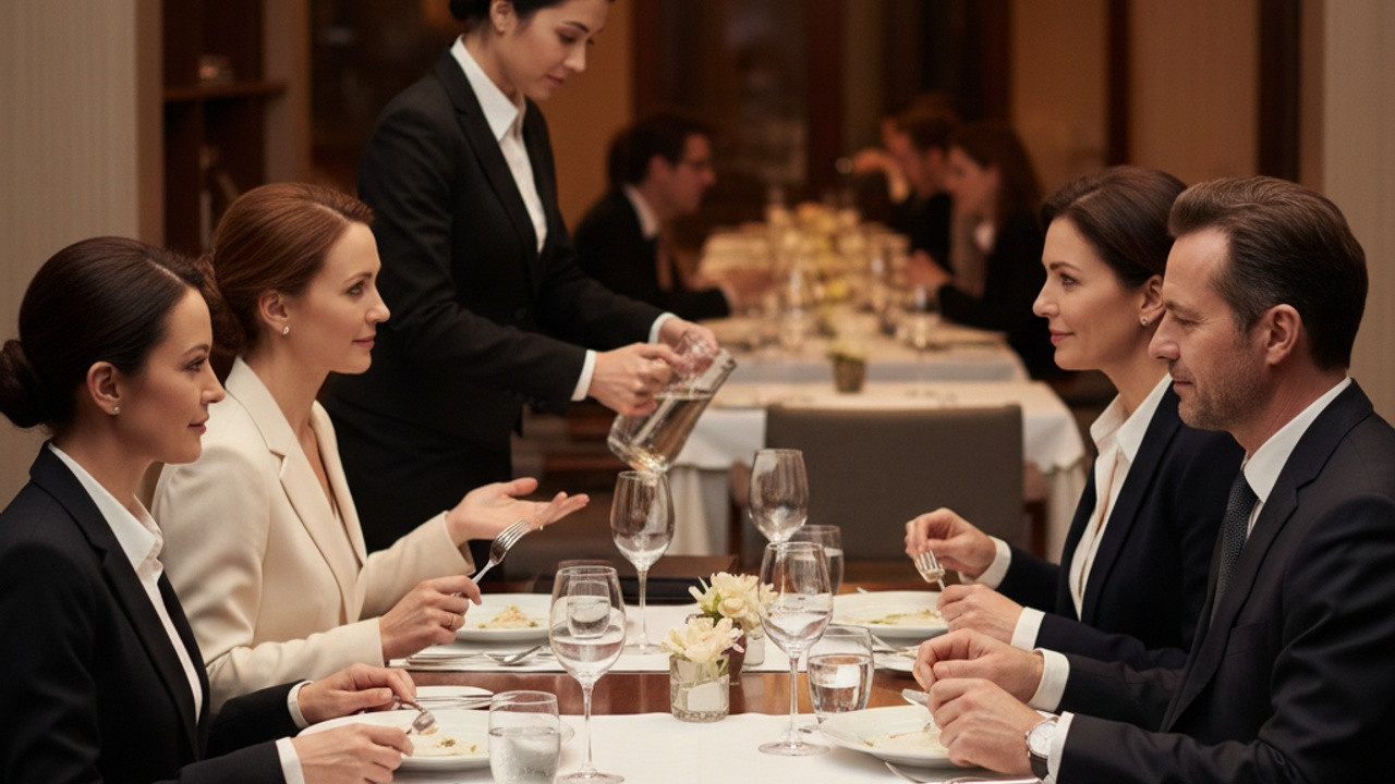 Jak Zachować Się Na Kolacji Biznesowej: Praktyczne Porady i Wskazówki illustration