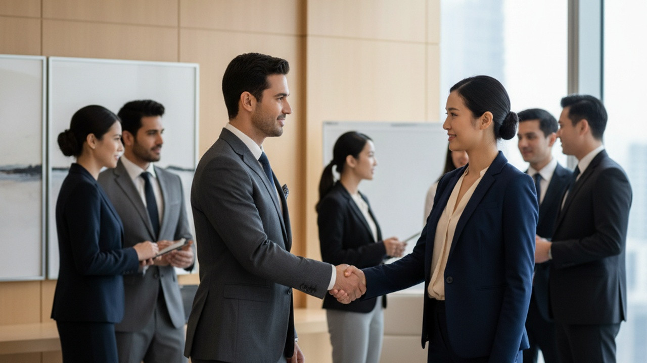 Kurs Savoir-Vivre Biznesowy: Kluczowe Zasady Sukcesu w Relacjach Zawodowych illustration