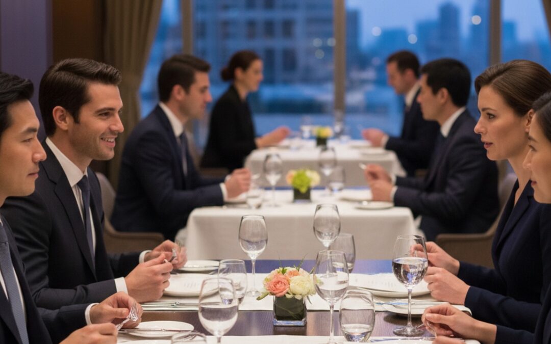 Profesjonalny Przewodnik: Jak Zachować Się na Kolacji Biznesowej i Zrobić Niezapomniane Wrażenie