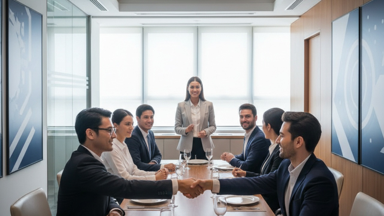 Szkolenie z Etykiety dla Firm: Klucz do Sukcesu w Relacjach Biznesowych illustration